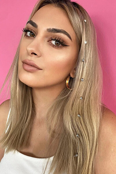 Atolye Ferda Stone Detailed Snap Hair Accessory