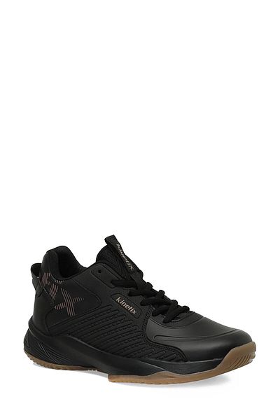Kinetix Παπούτσια μπάσκετ RACTER PU 3PR Μαύρα Unisex