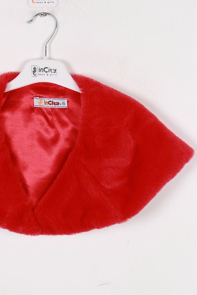 incity Girl's Plush Bolero