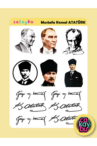 cakaybu Autocolant Mustafa Kemal Ataturk