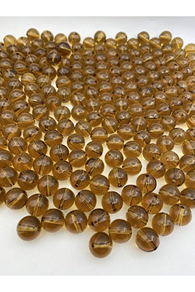 Hedef Bijuteri خرز أكريليك كروي بلون زيتي أخضر 14 مم، صناعة الحقائب، خرز هواي...