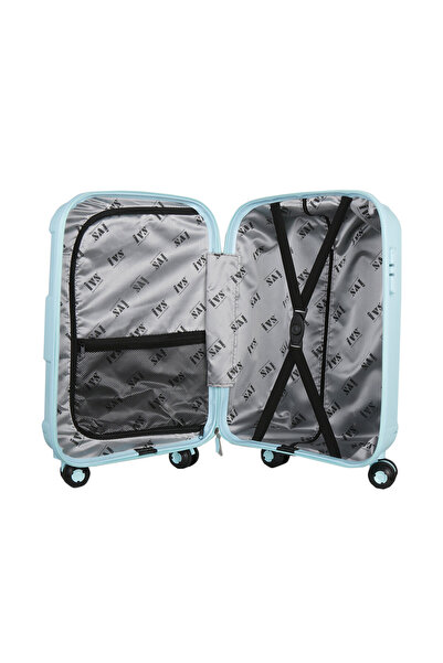 IVS Turkuaz Valiz Büyük Boy Büyük Boy Seyahat Çantası PP4040-420-L Mavi