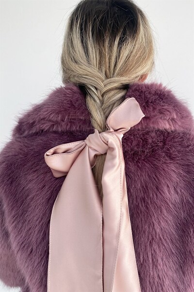 TAKIŞTIR Κούμπωμα με μαντήλι Dusty Rose Color