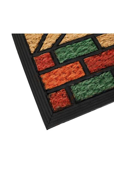 ÇIRPAN EV COLOR RECTANGULAR DOOR FRONT MAT 60X40CM