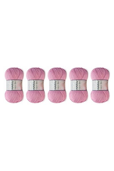 NAKO Νήματα πλεξίματος χειρός Super Pearl 100 Gr 5 ΤΕΜ