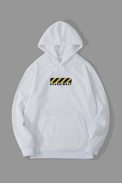 Jooy Company Fata cu design de cercei de perle Hanorac cu glugă
