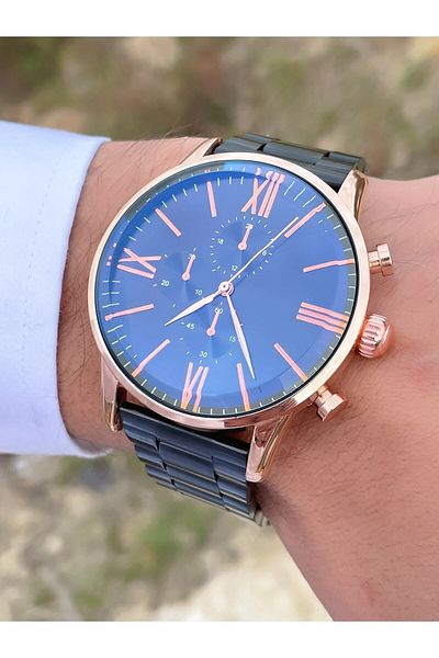 LOOQ Roman Numeral Men's Wristwatch