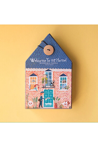 Londji Welcome To My Home Çift Taraflı Puzzle