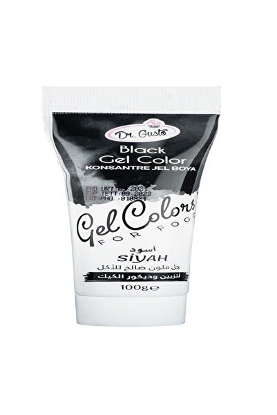 Dr. Gusto DR GUSTO 100 GR JEL BOYA TÜP KONSANTRE SİYAH