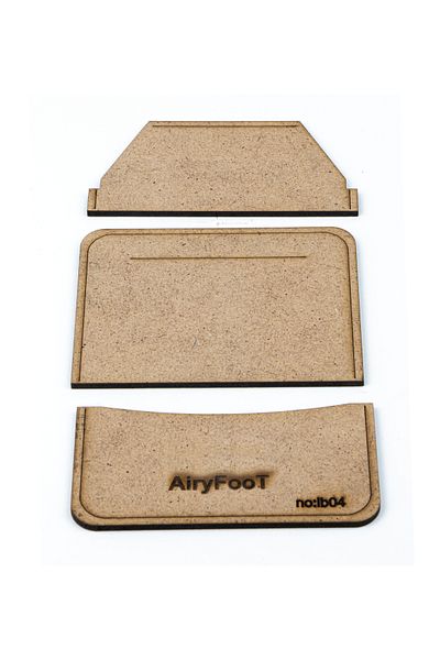 AiryFooT Δερμάτινο πρότυπο θήκης καρτών Hobby 3 τεμαχίων, Ib04