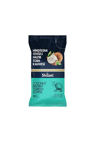 Shazel Hindistan Cevizli Hazır Türk Kahvesi 12G Tek İçim