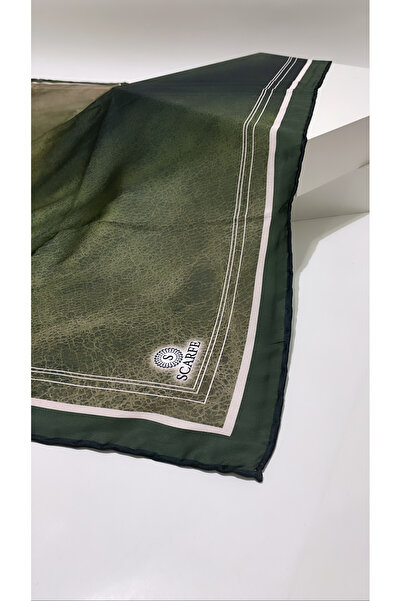 Onur Шарф - Нова модель Цифровий друк з візерунком у вигляді жилок Твіловий шарф для паранджі Якісний магазин Мода Бурда