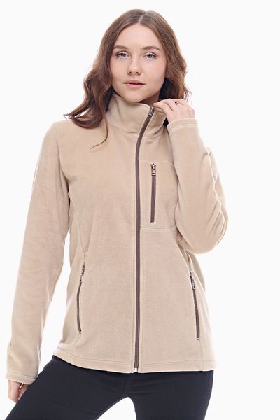 GHASSY CO. Women's Dark Beige Softshell-Fleece - 869866011