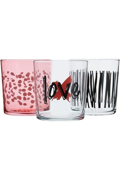 Paşabahçe 95621 Summer Time 380cc Set of 3 Water Soft Drink Glasses Set