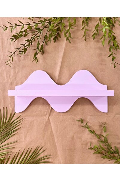 DesingbabyM Curl Montessori Çocuk Odası Duvar Rafı,bahçe,balkon,atölye Rafı