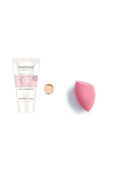 Farmasi ,50 ml 02 Clear to Medium Cc Cream + Gift Sponge
