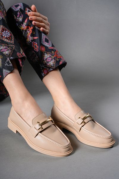 Riccon Γυναικείο Loafer Esvaqua0012102 Γυμνό