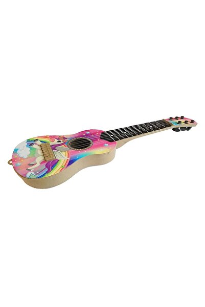 Brother Toys Pembe Oyuncak 6 Telli Ispanyol Gitar Unicorn My Little Pony Desenli 50 Cm.