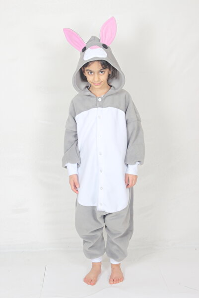 YÜSÜ Παιδική στολή Kigurumi Rabbit Ανεπίστευτα πράγματα Στολή ζώων