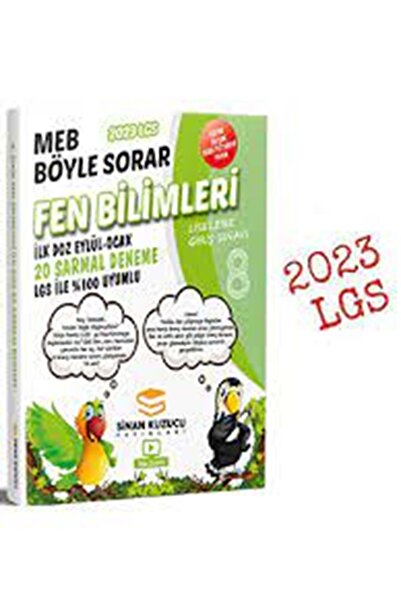 SİNAN KUZUCU YAYINLARI Sinan Kuzucu 8. Sınıf Lgs Fen Bilimleri Ilk Doz 20 Sar...