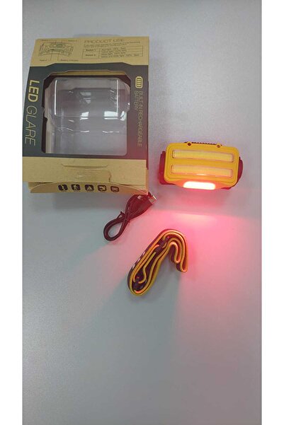 METEM TİCARET Kafa Lambası Hareket Sensörlü Aç / Kapa – Güçlü Işık - Led Kafa...