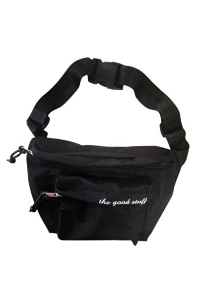 eklips Siyah Kadın Bel Çantası