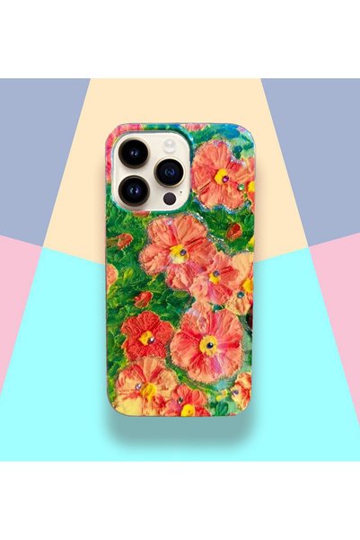 Miscase 3D Embossed Flowers Phone Case Compatible with iPhone 13 Pro Max