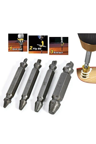 Speed Out Hasarlı Vida Çıkarıcı Sökücü Yalama Vida Ucu Çıkartma