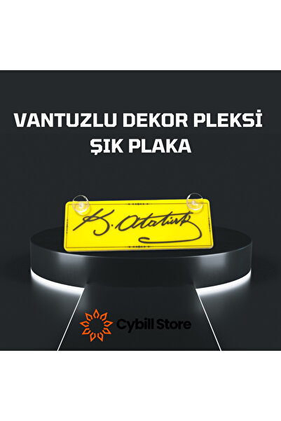 CybillStore لوحة ديكور بليكسي مكتوبة بتوقيع أتاتورك إنتاج خاص