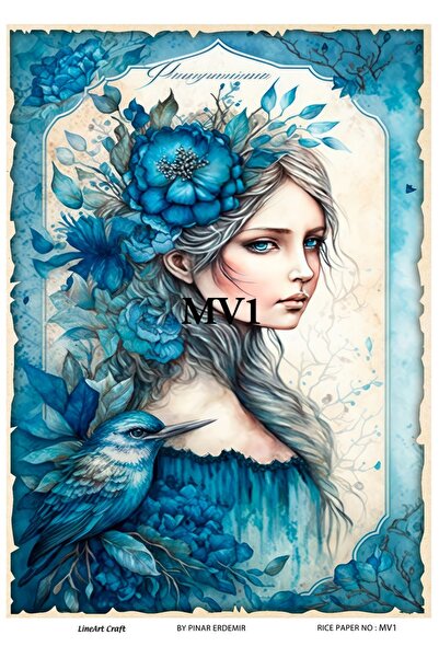 LİNEART Pirinç Dekopaj Kağıdı No:LMV1- 29X42cm