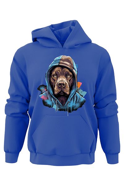 ADA BEBEK ÇOCUK Hanorac pentru copii, unisex, supradimensionat, cu imprimeu Cute Friend