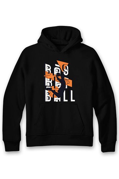ADA BEBEK ÇOCUK Hanorac pentru copii unisex oversize baschet