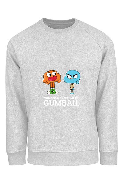 ADA BEBEK ÇOCUK Παιδική μπλούζα Unisex Oversize Gumball με στάμπα