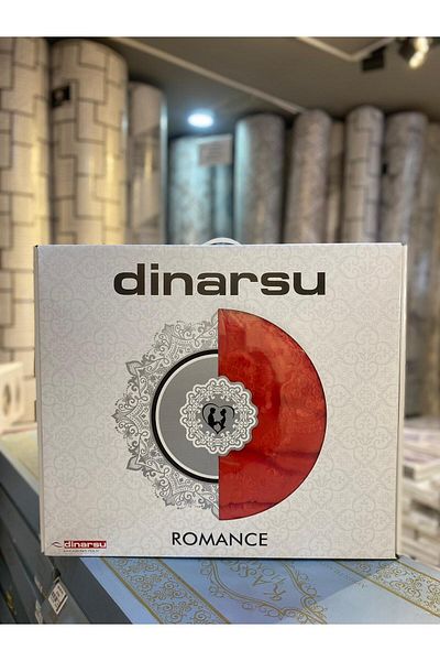 Dinarsu Романтично одеяло в двойна кутия 220 x 240 см, червено