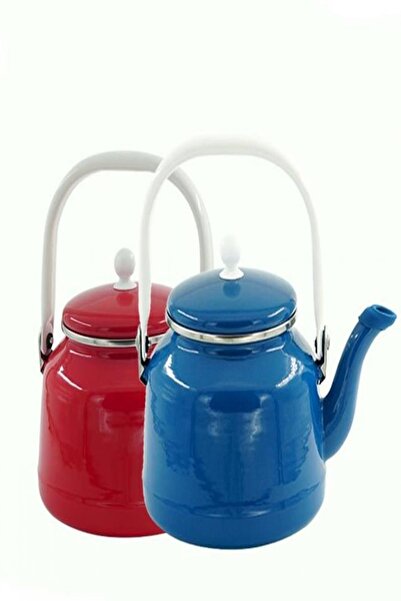 Genel Markalar Emaye Çaydanlık 2,5 Lt Kırmızı Out-1551