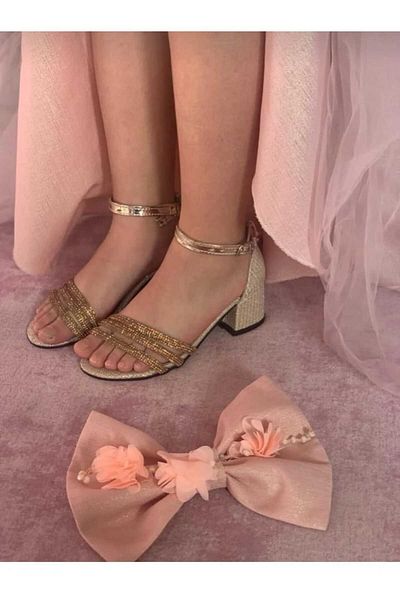 LZ SHOES Pantofi cu toc pentru fete