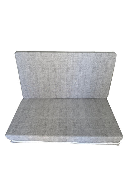 Vip Home Concept Market Ürünleri Çift Kişilik Sünger Yatak Katlanır Minder Yatak 120x195x8 CM-GRİ-Katlanır Yer Yatağı