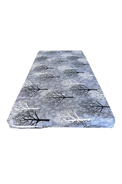 Vip Home Concept Çocuk Yatağı 60x120x6 Cm Vip Oyun Parkı Sünger Yatak Bebek Yatağı-GRİ AĞAÇ