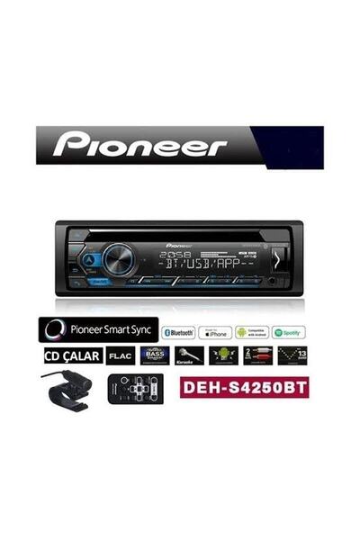 PIONNER Pioneer Pıoneer Deh-s4250bt Usb*bluetooth Lu Cdli Oto Teyp 4 X 50 Wat...