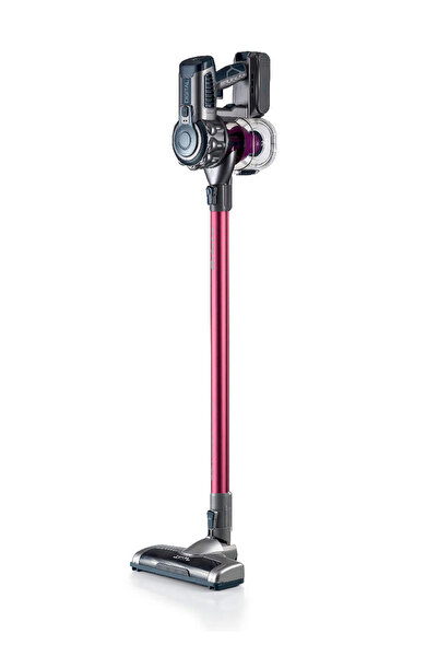 ARIETE Şarjlı Dikey Süpürge Violet Dijital motor 22V Çift Emiş Hepa Filtre Sessiz