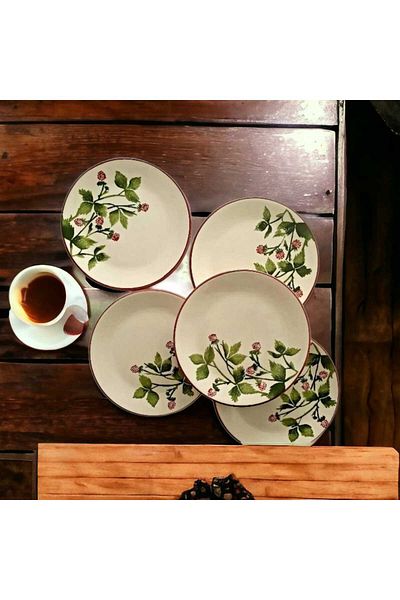 ariana style Patterned Cake Plate for 6 People