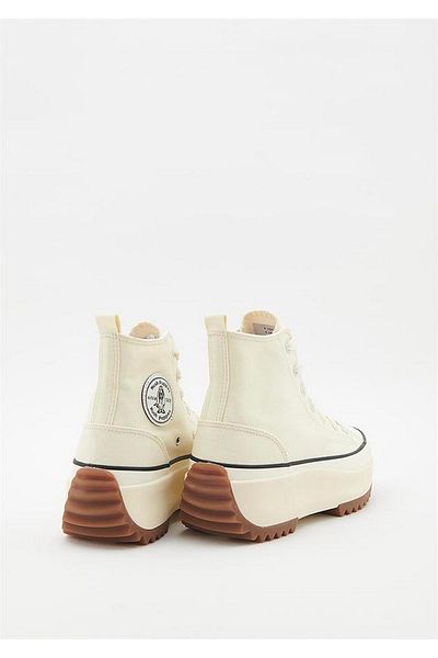 Hush Puppies 033z100936 حذاء رياضي نسائي من Azaria بنعل عالٍ باللون البيج