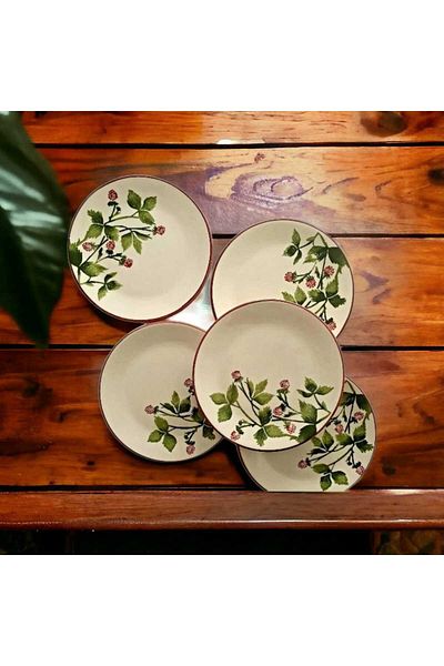 ariana style Patterned Cake Plate for 6 People
