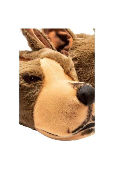 Twigy CC0535 Мъжки чехли с кафяви фигурки на животни, два броя