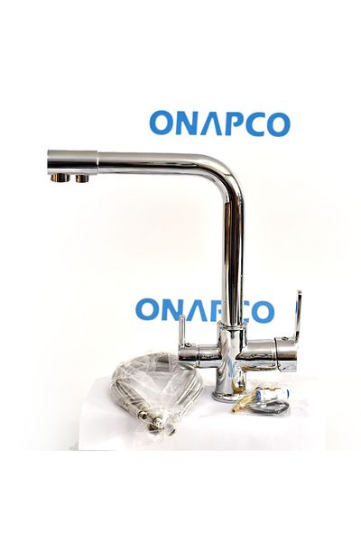 ONAPCO 3 Way Water Purification Tap Fixture Three Way Kitchen Sink Faucet