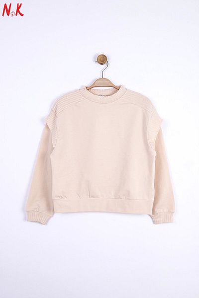 nk kids NK KİDS 35313 ΚΡΕΜΑ ΚΟΡΙΤΣΙΩΝ MARAL SWEAT