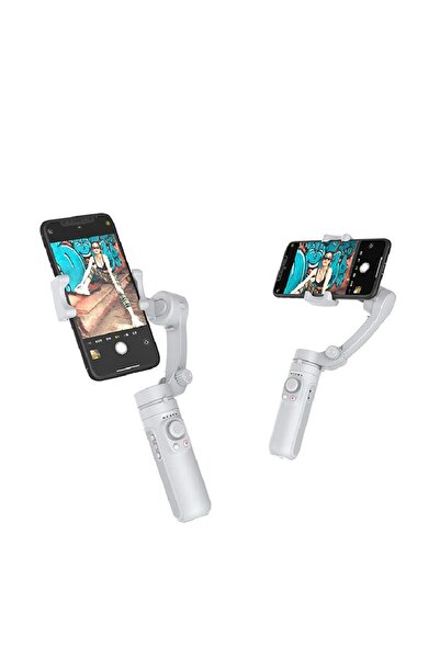 EN SİGA SK062 Gimbal sabitleyici katlanabilir Akıllı Tripod cep telefonu sabi...