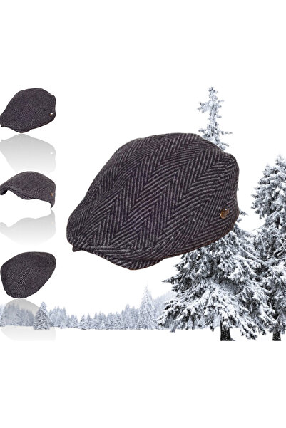 Shopiolog Зимна вълнена спортна шапка