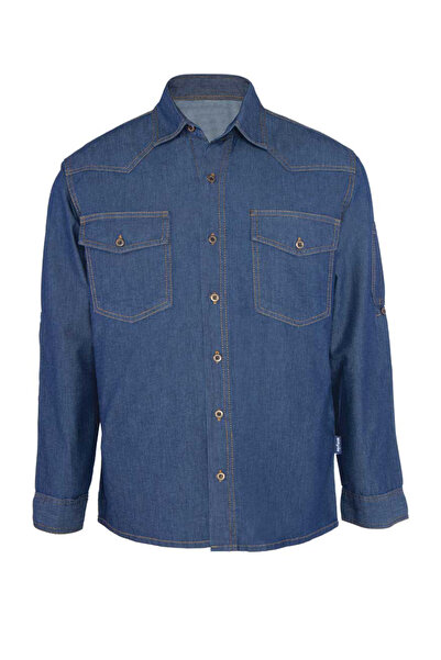 MyForm قميص سفاري جان بأكمام طويلة