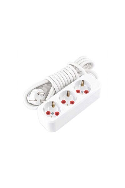 EKO Grup 3'lü 5 metre 16A 250V Toprakli Grup Pri?z